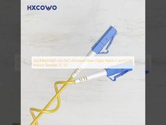 Армированный волоконно-оптический патч-корд SM/MM/OM3 G657A2 FTTH для использования в помещении симплексный LC-LC