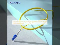 отрезок провода оптического волокна 2.0mm одномодовый оранжевый отрезок кабеля оптического волокна LSZH