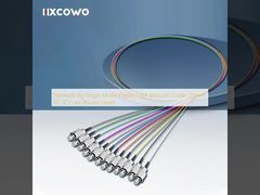 Сеть 4g одномодовый отрезок провода 1,5 м, телекоммуникационная класс 0,9 мм, FC, 12 сердечников, круглая головка