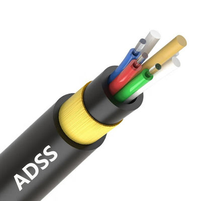 Купить HXCOWO Aerial Cable Self Supporting Mini G652D ADSS Fiber Optic Cable 2-288 Cores онлайн изготовление