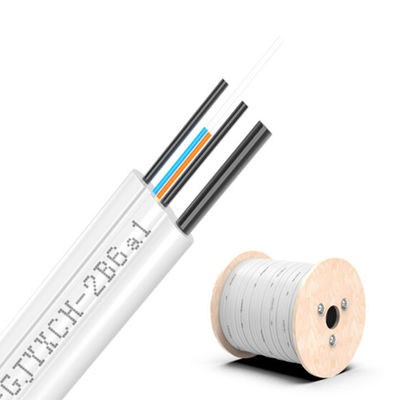 Купить Fiber count 1/2/4 Cores HXCOWO GJYXFCH GJYXCH FTTH Fiber Optic Drop Cable for Outdoor онлайн изготовление