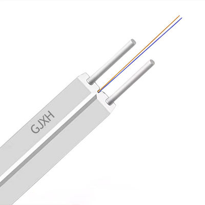 Купить HXCOWO GJXH FTTH связи капли волоконно-оптический кабель белый черный пользовательская длина Производство в сети
