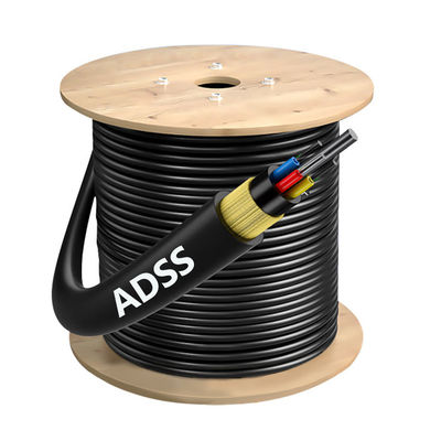 Купить Dielectric ADSS Fiber Optic Cable G652D G657A1 G657A2 Outdoor Aerial Fiber Optic Cable онлайн изготовление
