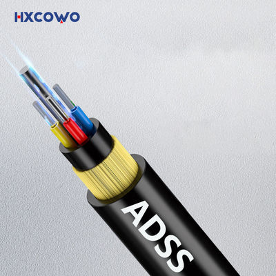 Купить Customized Singlemode Fiber Optic Cable 6/12/24/48/96Core ADSS Cable онлайн изготовление