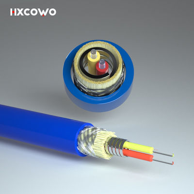 Купить LSZH TPU Flexible Spiral Steel Armored Fiber Optical Cable For Dustproof Function онлайн изготовление