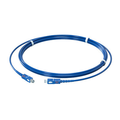 Купить Fiber Type Single Fiber Single Mode Armored Patch Cord SC-UPC/SC-UPC Blue 9/125um онлайн изготовление