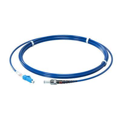 Купить SM LC/UPC to ST/UPC Simplex Armored Fiber Optic Patch Cord Easy and Quick Installation онлайн изготовление