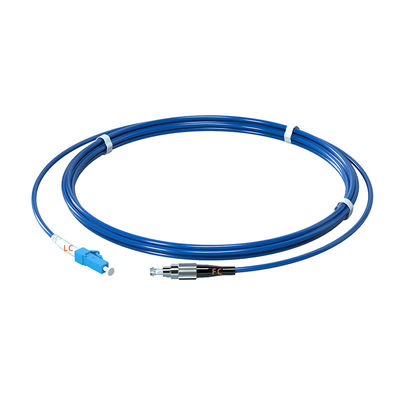 Купить PVC Armored Fiber Optic Patch Cord LC/UPC-FC/UPC Connector Single Mode Simplex 3.0 1M-10M онлайн изготовление