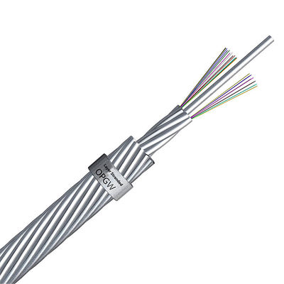 Купить 12 Core Aerial OPGW OPPC Armoured Fiber Optic Cable G652D G655 5km 3km 2km онлайн изготовление