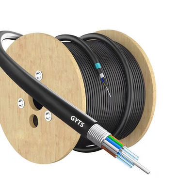 Купить Direct Buried GYTA/GYXTW/GYTS/GYFTS Armored Fiber Optic Cable with Rodent Proof Design онлайн изготовление