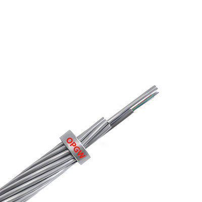 Купить 40- 70C HXCOWO Earth Wire Anti Lighting OPGW Fiber Optic Cable 2-288 Cores онлайн изготовление