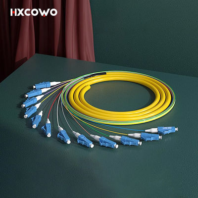 Купить 4G Compatible LC UPC Pigtail SM Single Mode Fiber Pigtails 0.9mm LSZH Jacket онлайн изготовление