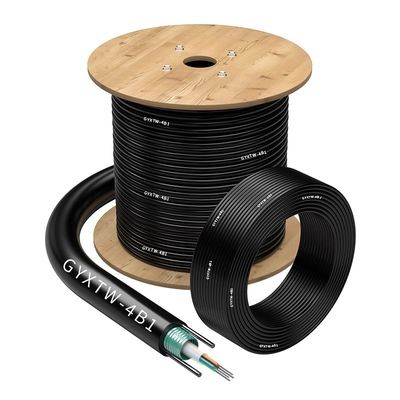 Купить Outdoor Drop Armoured Fiber Optical Cable HXCOWO FTTX Solution GYXTW 4 6 8 12 Cores онлайн изготовление