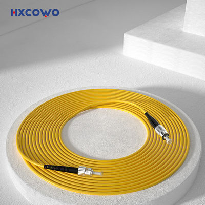 Купить HXCOWO Single Mode 9/125 OS2 FC To ST Simplex OFNR 2.0mm Armored Fiber Optic Cable Patch онлайн изготовление