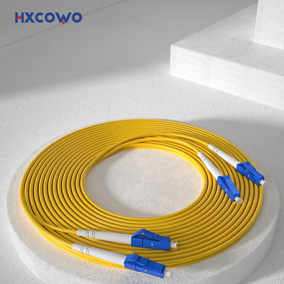 Купить HXCOWO 0.9mm/2mm/3mm Armored Fiber Optic Cable Patch Wavelength 850nm/1310nm/1550nm 2 онлайн изготовление