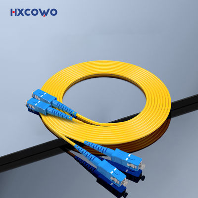 Купить 2 Core SC/UPC-SC/UPC Duplex Multi-Mode Single Mode 9/125 2.0mm 0.5M Fiber Optic Cable Patch онлайн изготовление