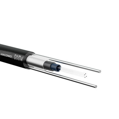 Купить GYXTW Optical Fiber Cable for Aerial Outdoor Surveillance Camera Project 4-12 Core онлайн изготовление