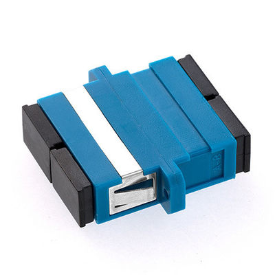 Купить FTTH SC Male LC Female Duplex Fiber Optical Adapter With Flange Hybrid Adapter 10 онлайн изготовление