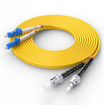 Купить Customized LC UPC-ST Fiber Optic Cable Patch 1m 2m 3m 5m 10m Length for FTTH Datacenter онлайн изготовление
