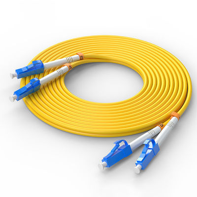 Купить Single Mode LC/UPC-LC/UPC FTTH Duplex Fiber Optic Cable Patch for Customized Colors онлайн изготовление