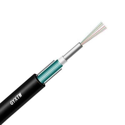Купить GYXTW 2 Cores FTTH Single Mode Outdoor Armoured Fiber Optic Cable for Network Signal онлайн изготовление