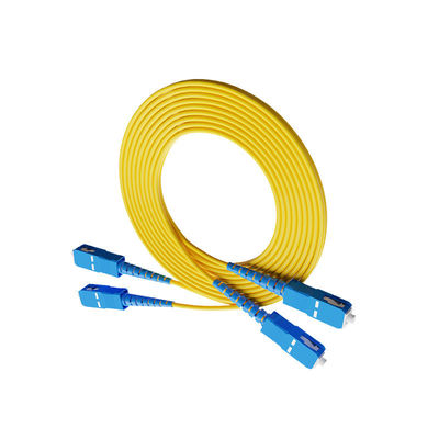 Купить HXCOWO SC UPC Multimode 3.0mm Duplex Fiber Optic Cable Patch in Ordinary Armored Types онлайн изготовление