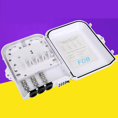 Купить PC/ABS 8 Core Optical Fiber Terminal Box Wall Mounted Outdoor Fiber Termination Box онлайн изготовление