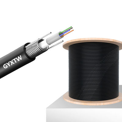 Купить 24 Core Single Mode Outdoor GYXTW Armoured Fiber Optic Cable for Telecom Comunication онлайн изготовление
