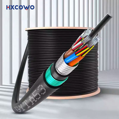 Купить 48/72/96/144 Core GYTA53 Outdoor Armored Fiber Optic Cable for Secure Communication онлайн изготовление