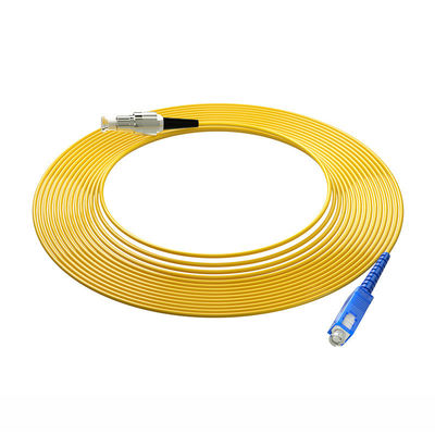 Купить HXCOWO OM3 SC FC LC ST 850nm/1310nm/1550nm Simplex Multi Mode Fiber Optic Cable Patch онлайн изготовление