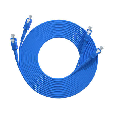 Купить HXCOWO 2 SC-SC UPC Duplex Armored Fiber Optic Cable Patch for Communication Equipment онлайн изготовление