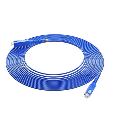 Купить HXCOWO FTTH Solution Flexible Spiral Armored Fiber Optic Cable Patch With SC UPC Connector онлайн изготовление