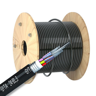 Купить Customized Outdoor Armored Fiber Optic Cable Single Mode PVC LSZH LSOH PE HDPE Jacket онлайн изготовление