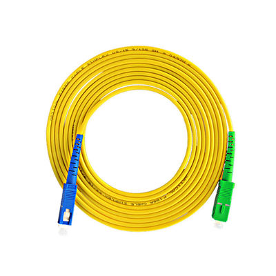 Купить 2.0mm 3.0mm Single Mode Fiber Patch Cord SC SC APC UPC Fiber Jumper онлайн изготовление