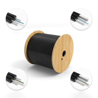 Купить Outdoor Armored Fiber Optic Cable GJYXCH with 2200N/10cm Flattening Force 40~+70 Operating Temperature and Wooden Drum Package онлайн изготовление