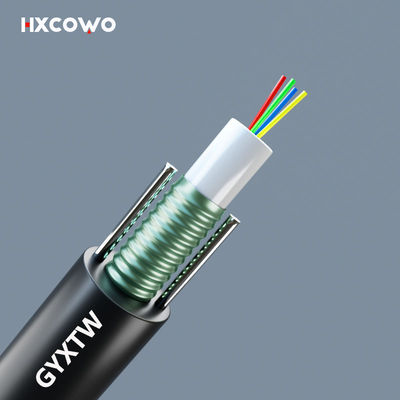 Купить Outdoor Armored GYXTW Fiber Optic Cable 2-288 Cores G652D/G657A1/G657A2 Fiber Type Custom Length онлайн изготовление