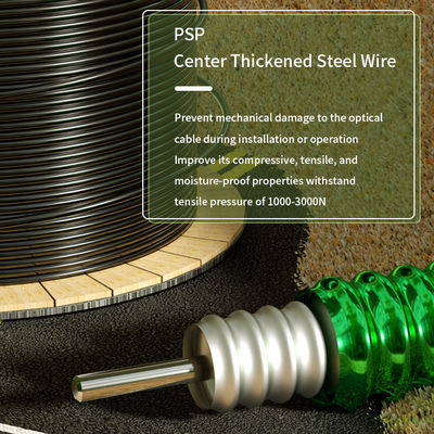 Купить Кабельный оптоволоконный бронированный наружный с настраиваемой длиной, числовая апертура 0,200±0,015 НА, обеспечивает защиту от экологических опасностей онлайн изготовление