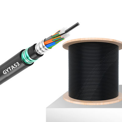 Купить GYTA53 Outdoor Armored Fiber Optic Cable with 2-288 Cores G652D/G657A1/G657A2 Fiber Type and Moisture-Proof Protection онлайн изготовление