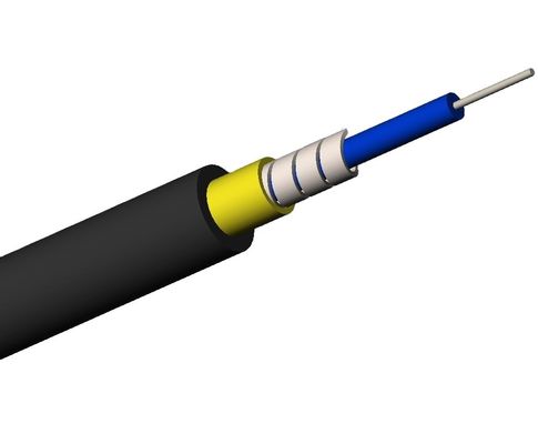 10D Radius изгиба ПВХ наружной оболочки гибкий нержавеющий сталь бронированный волоконно-оптический кабель для потребности производителей