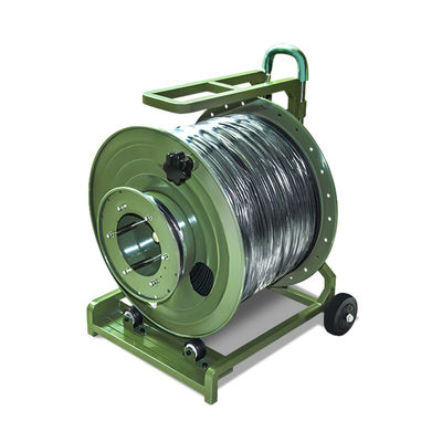 Custom Tactical Fiber Optic Cable TPU Spiral Tac Fiber Armored Tube For FTTx Solutions