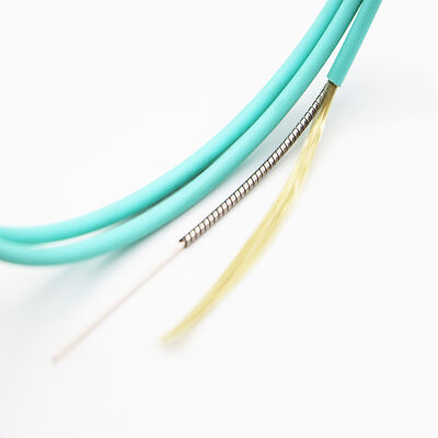High-Quality Spiral Steel Armored LSZH PVC Jacket Indoor Fiber Optic Cable with Custom Length